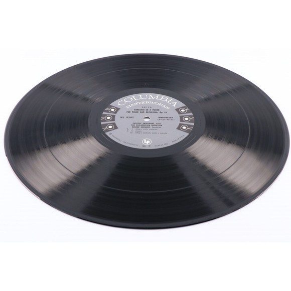 Grieg Rachmaninoff Piano Concerto Entremont Ormandy Rhapsody 12" LP Record 6-Eye - Picture 10 of 16